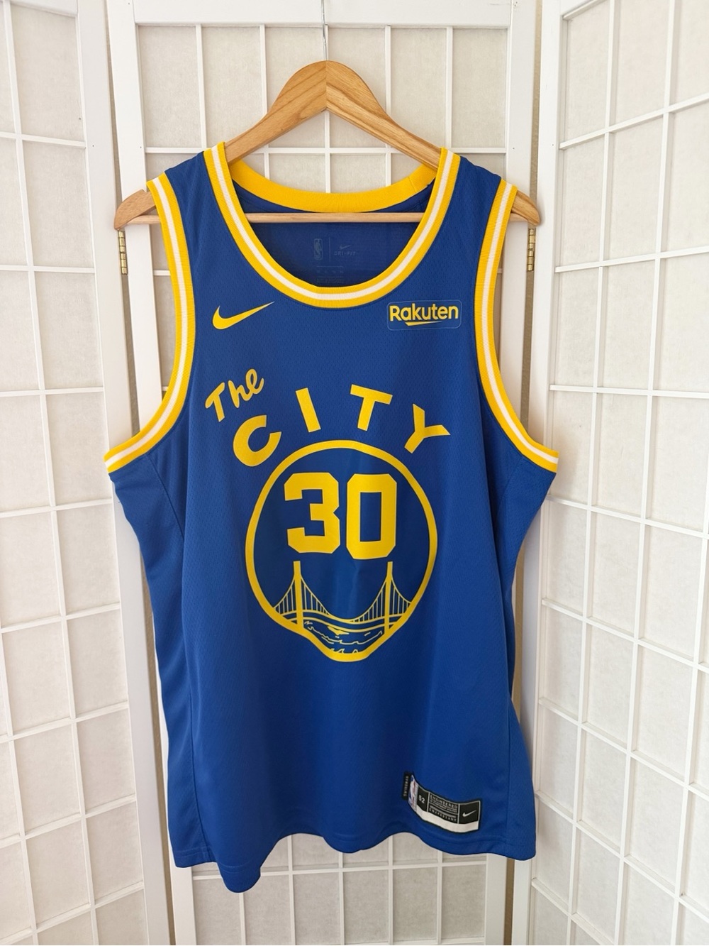 Nike Golden State Warriors The City Classic Stephen Curry Jersey XL